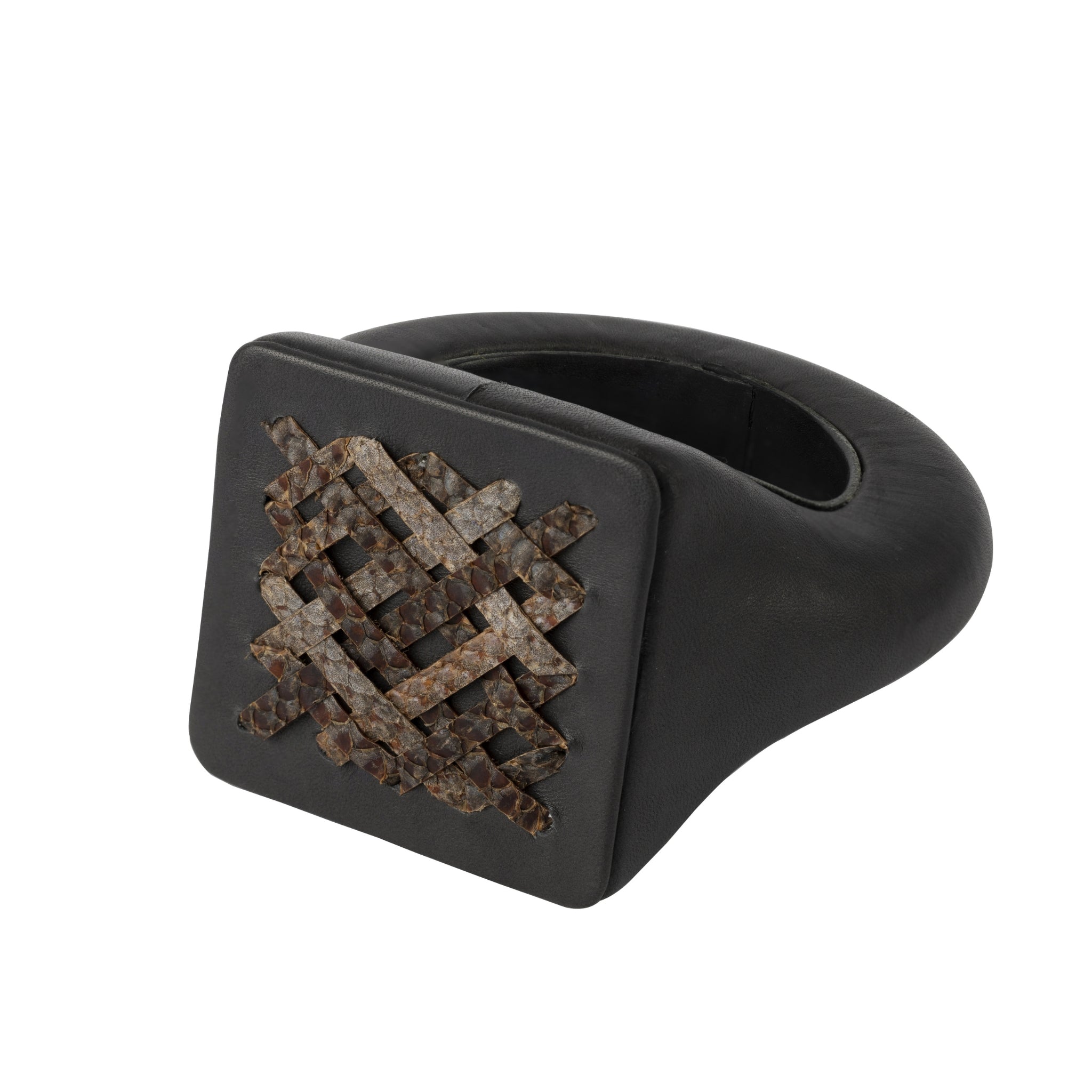 Napa and Sea Bass Leather Neap Tide Bracelet